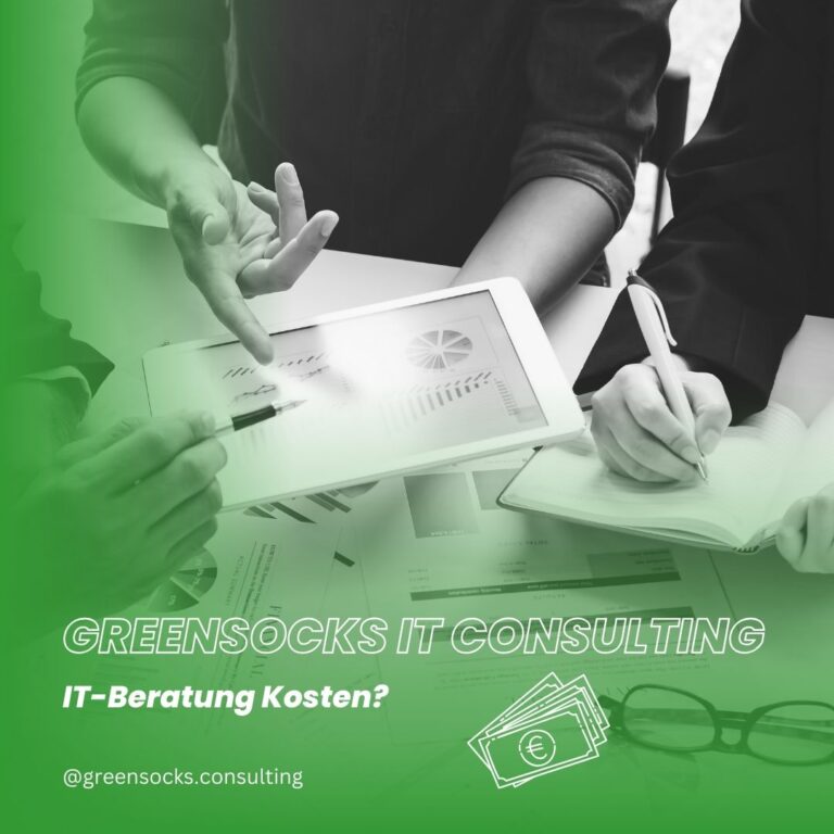 IT Beratung Kosten GreenSocks Consulting